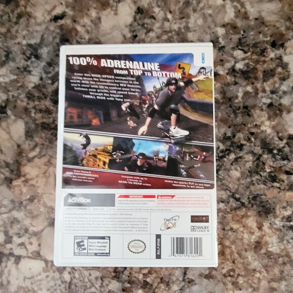 Wii Tony Hawks Downhill Jam Video Game - Picture 2 of 3